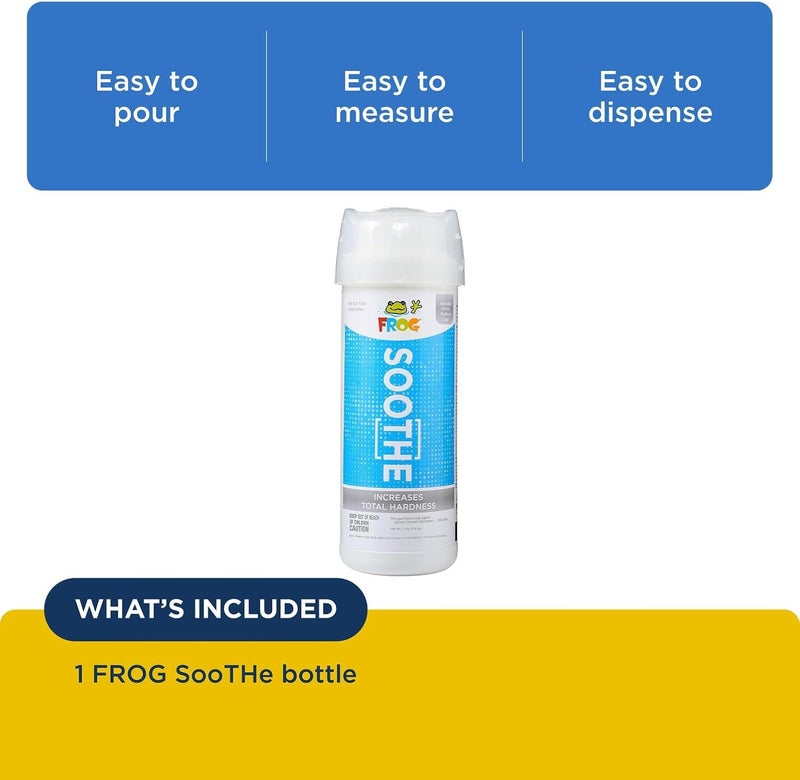 Frog Soothe Calcium Total Hardness Increaser for Hot Tubs and Swim Spas - 2 lb Bottle with TruDose Measuring Cap for Easy Maintenance & Balancing - 1 Pack - Image 2